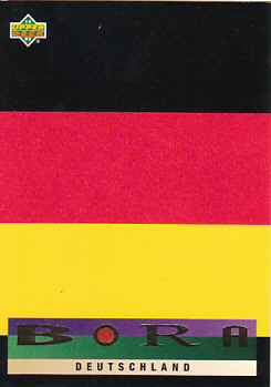 Germany Upper Deck World Cup 1994 Preview Eng/Spa Bora